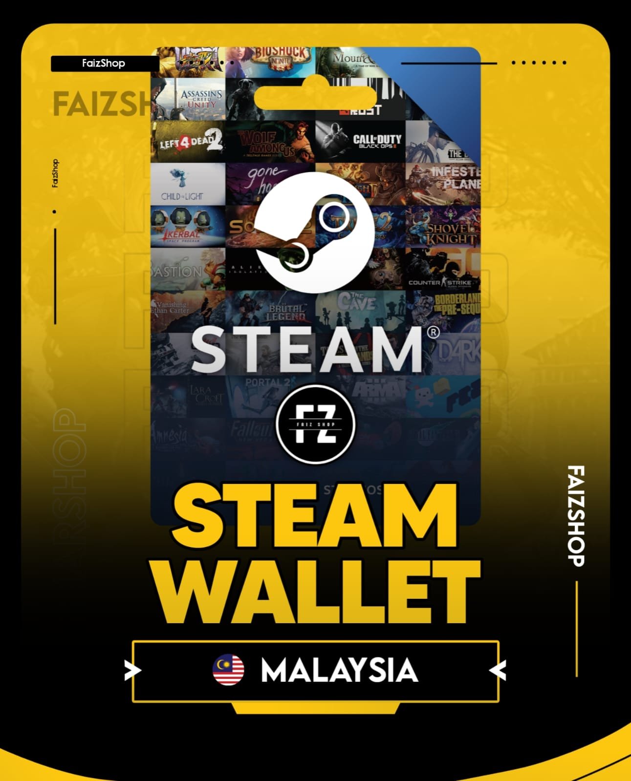 Steam Wallet Code (MYR)